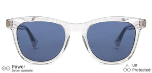 Transparent Wayfarer Full Rim Women Sunglasses by John Jacobs-203931