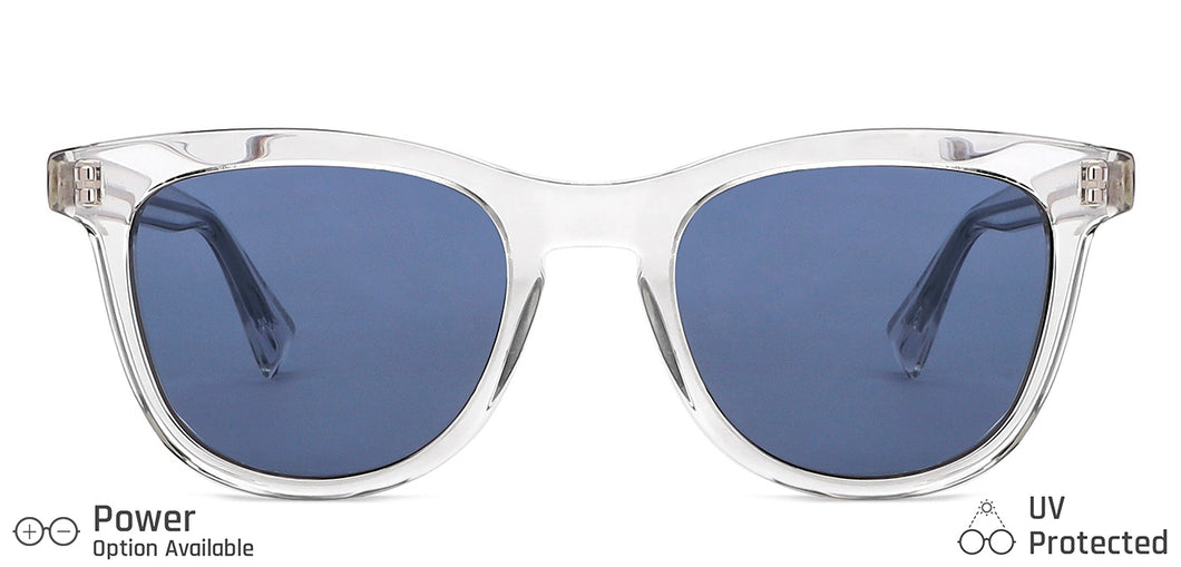 Transparent Wayfarer Full Rim Women Sunglasses by John Jacobs-203931