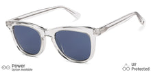 Load image into Gallery viewer, Transparent Wayfarer Full Rim Women Sunglasses by John Jacobs-203931