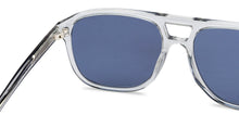 Load image into Gallery viewer, Transparent Square Full Rim Wide Unisex Sunglasses by John Jacobs-137136