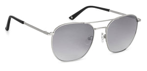 Silver Square Full Rim Unisex Sunglasses by John Jacobs-137150