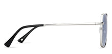 Load image into Gallery viewer, Silver Square Full Rim Unisex Sunglasses by John Jacobs-137154