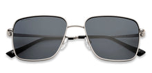 Load image into Gallery viewer, Silver Square Full Rim Men Sunglasses by John Jacobs-211674