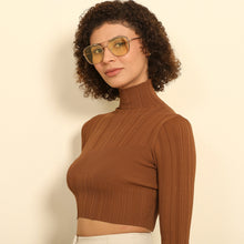 Load image into Gallery viewer, Gold Square Full Rim Unisex Sunglasses by John Jacobs-137508