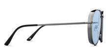 Load image into Gallery viewer, Gunmetal Aviator Full Rim Unisex Sunglasses by John Jacobs-208084