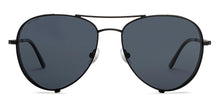 Load image into Gallery viewer, Black Aviator Full Rim Unisex Sunglasses by John Jacobs-211676
