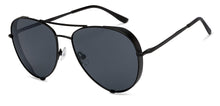 Load image into Gallery viewer, Black Aviator Full Rim Unisex Sunglasses by John Jacobs-211676
