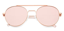 Load image into Gallery viewer, Gold Round Full Rim Women Sunglasses by John Jacobs-147668