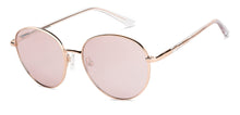 Load image into Gallery viewer, Rose Gold Round Full Rim Women Sunglasses by John Jacobs-147667
