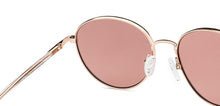 Load image into Gallery viewer, Rose Gold Round Full Rim Women Sunglasses by John Jacobs-147667