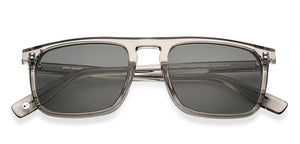 Grey Rectangle Full Rim Unisex Sunglasses by John Jacobs-138242
