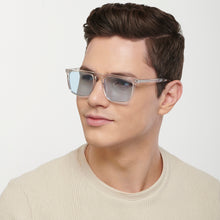 Load image into Gallery viewer, Transparent Rectangle Full Rim Unisex Sunglasses by John Jacobs-138245