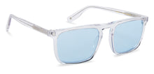 Load image into Gallery viewer, Transparent Rectangle Full Rim Unisex Sunglasses by John Jacobs-138245