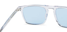 Load image into Gallery viewer, Transparent Rectangle Full Rim Unisex Sunglasses by John Jacobs-138245
