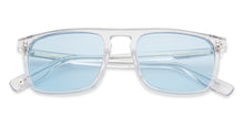 Load image into Gallery viewer, Transparent Rectangle Full Rim Unisex Sunglasses by John Jacobs-138245