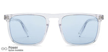 Load image into Gallery viewer, Transparent Rectangle Full Rim Unisex Sunglasses by John Jacobs-138245