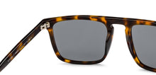 Load image into Gallery viewer, Tortoise Rectangle Full Rim Unisex Sunglasses by John Jacobs-208092