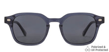 Load image into Gallery viewer, Blue Hexagonal Full Rim Unisex Sunglasses by John Jacobs-138249