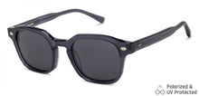 Load image into Gallery viewer, Blue Hexagonal Full Rim Unisex Sunglasses by John Jacobs-138249