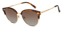 Load image into Gallery viewer, Tortoise Clubmaster Full Rim Unisex Sunglasses by John Jacobs-208089