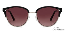 Load image into Gallery viewer, Black Club Master Full Rim Unisex Sunglasses by John Jacobs-148443