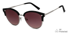 Load image into Gallery viewer, Black Club Master Full Rim Unisex Sunglasses by John Jacobs-148443