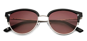 Black Club Master Full Rim Unisex Sunglasses by John Jacobs-148443