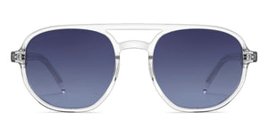 Transparent Round Full Rim Unisex Sunglasses by John Jacobs-211710