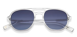 Transparent Round Full Rim Unisex Sunglasses by John Jacobs-211710