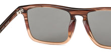 Load image into Gallery viewer, Brown Rectangle Full Rim Unisex Sunglasses by John Jacobs-140636