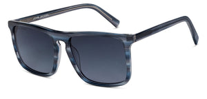 Grey Rectangle Full Rim Unisex Sunglasses by John Jacobs-208312