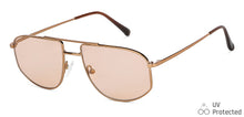 Load image into Gallery viewer, Gold Aviator Full Rim Unisex Sunglasses by John Jacobs-147907