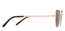 Load image into Gallery viewer, Gold Cat Eye Full Rim Women Sunglasses by John Jacobs-208086
