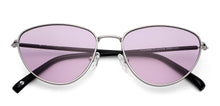 Load image into Gallery viewer, Silver Cat Eye Full Rim Women Sunglasses by John Jacobs-147246