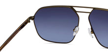 Load image into Gallery viewer, Gold Aviator Full Rim Men Sunglasses by John Jacobs-211701