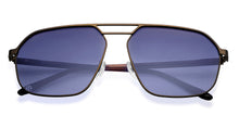 Load image into Gallery viewer, Gold Aviator Full Rim Men Sunglasses by John Jacobs-211701