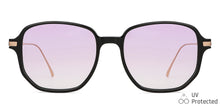 Load image into Gallery viewer, Black Square Full Rim Women Sunglasses by John Jacobs-147595