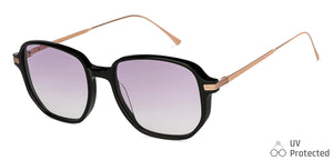 Black Square Full Rim Women Sunglasses by John Jacobs-147595