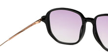 Load image into Gallery viewer, Black Square Full Rim Women Sunglasses by John Jacobs-147595