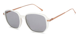 White Square Full Rim Unisex Sunglasses by John Jacobs-147596