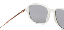 Load image into Gallery viewer, White Square Full Rim Unisex Sunglasses by John Jacobs-147596