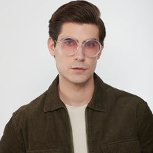 Load image into Gallery viewer, Transparent Round Full Rim Women Sunglasses by John Jacobs-147599