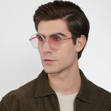 Load image into Gallery viewer, Transparent Round Full Rim Women Sunglasses by John Jacobs-147599