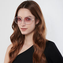 Load image into Gallery viewer, Transparent Round Full Rim Women Sunglasses by John Jacobs-147599