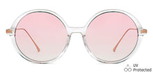 Load image into Gallery viewer, Transparent Round Full Rim Women Sunglasses by John Jacobs-147599
