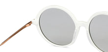 Load image into Gallery viewer, White Round Full Rim Unisex Sunglasses by John Jacobs-147600