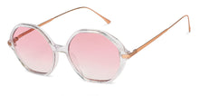 Load image into Gallery viewer, Transparent Hexagonal Full Rim Women Sunglasses by John Jacobs-147603