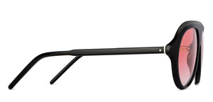 Black Aviator Full Rim Unisex Sunglasses by John Jacobs-148203
