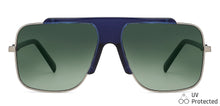 Load image into Gallery viewer, Silver Square Full Rim Unisex Sunglasses by John Jacobs JJ-148210