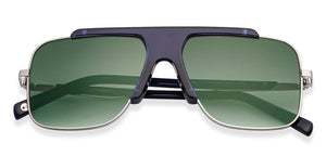 Silver Square Full Rim Unisex Sunglasses by John Jacobs JJ-148210